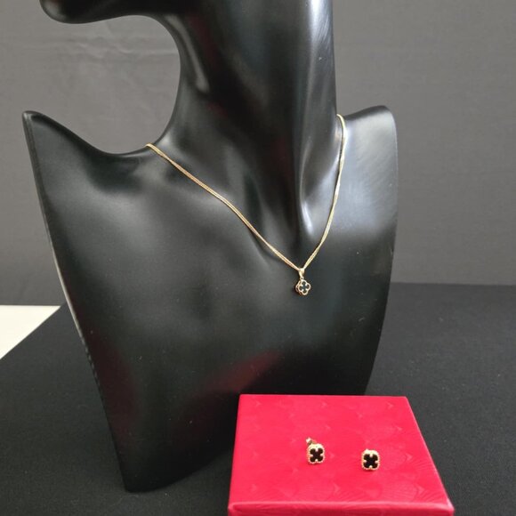 Set - cute earring and pendant - Picture 4 of 16